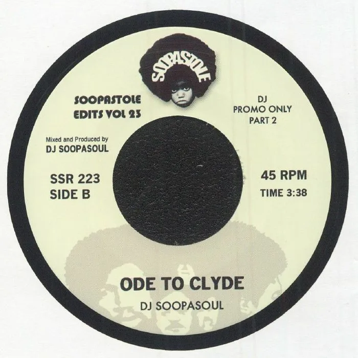 Back cover — DJ SOOPASOUL — Ode To Clyde (reissue)