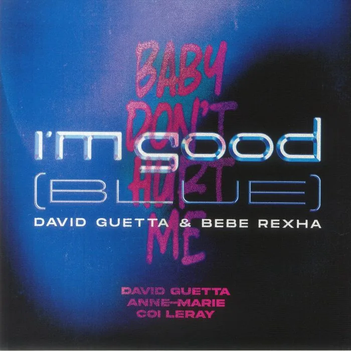 Front cover — David GUETTA — I'm Good (Blue)
