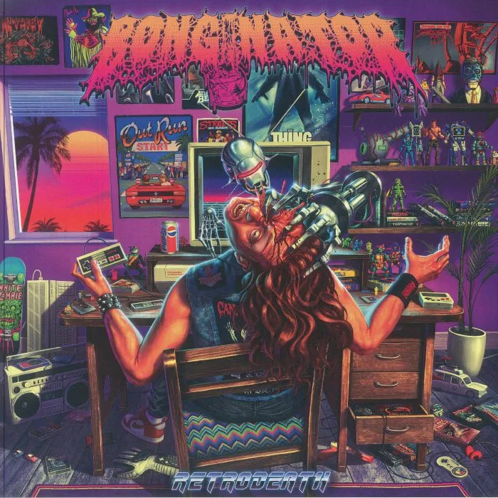 Лицевая сторона обложки — BONGINATOR — Retrodeath
