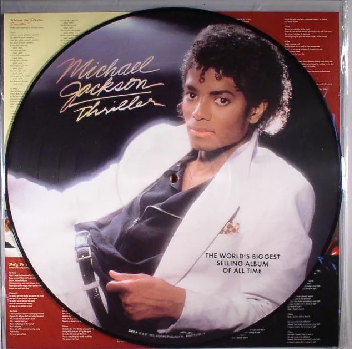 Лицевая сторона обложки — Michael JACKSON — Thriller