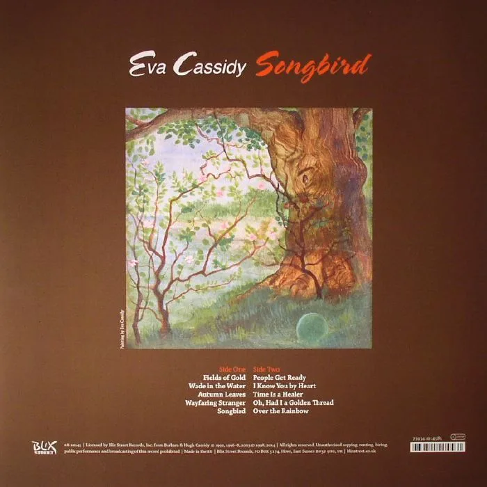 Обратная сторона обложки — Eva CASSIDY — Songbird