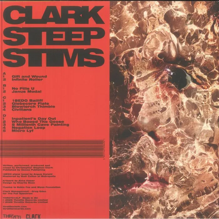 Back cover — CLARK — Steep Stims