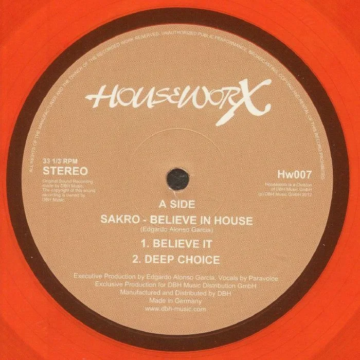 Front cover — SAKRO — Believe In House