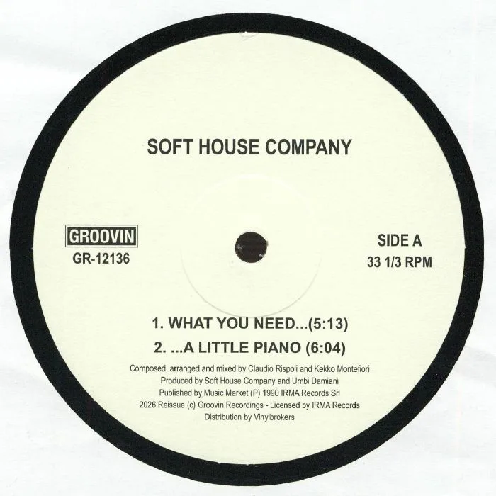 Front cover — Soft House Company / Key Tronics Ensemble — What You Need / A Little Piano / Calypso Of House