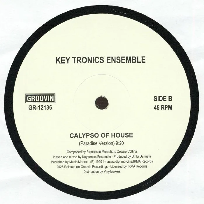 Back cover — Soft House Company / Key Tronics Ensemble — What You Need / A Little Piano / Calypso Of House