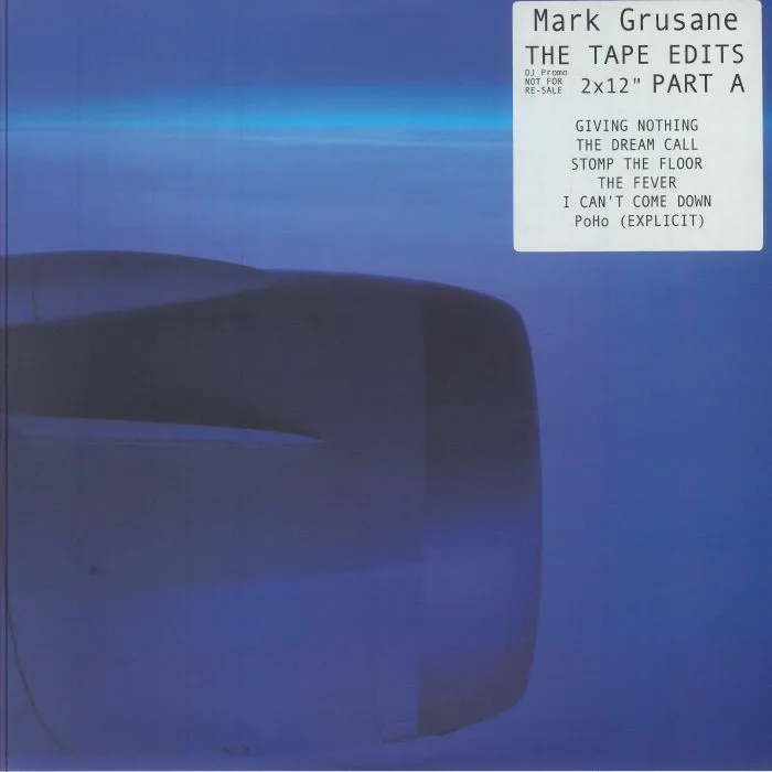 Front cover — Mark GRUSANE — The Tape Edits Part A
