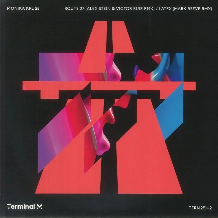 Front cover — Monika KRUSE — Route 27 / Latex (remixes)