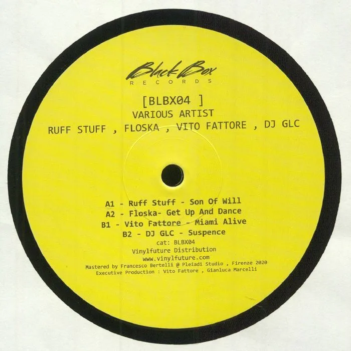 Front cover — RUFF STUFF / FLOSKA / VITO FATTORE / DJ GLC — BLBX 04