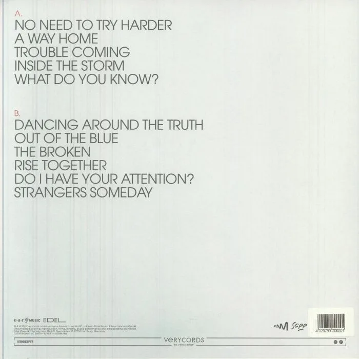 Back cover — Laura COX — Trouble Coming