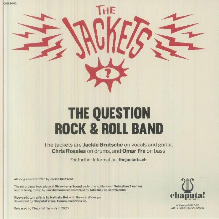 Обратная сторона обложки — The JACKETS — The Question