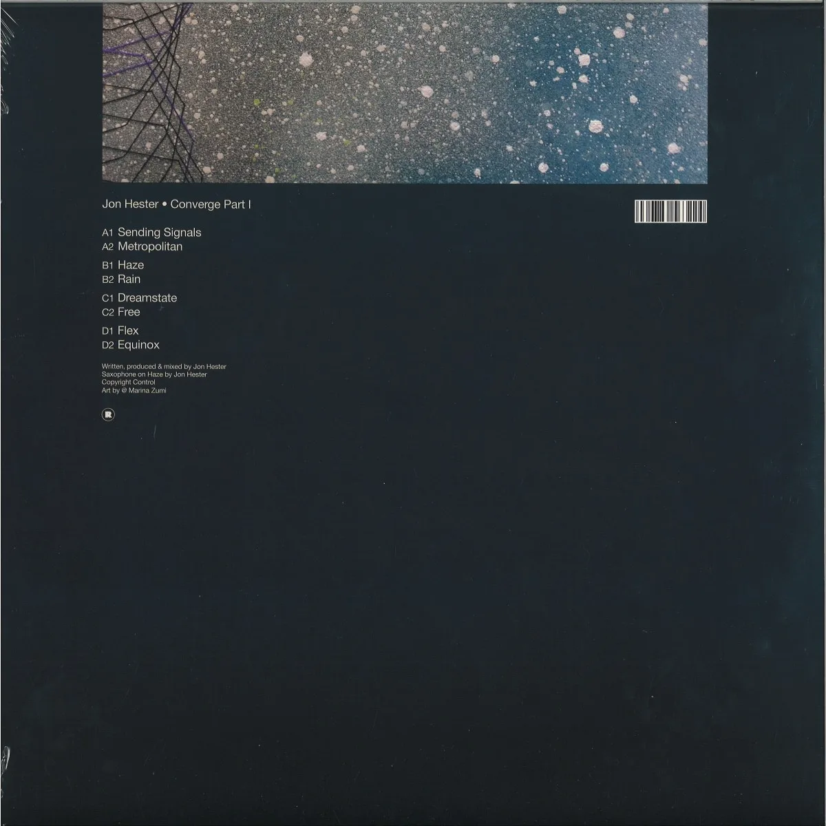 Back cover — Jon Hester — Converge Part I