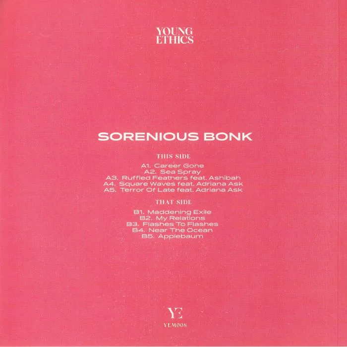 Обратная сторона обложки — SORENIOUS BONK — De Beauvoir Cars