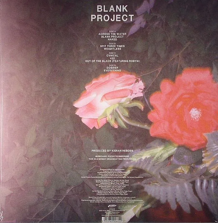 Back cover — Neneh CHERRY — Blank Project