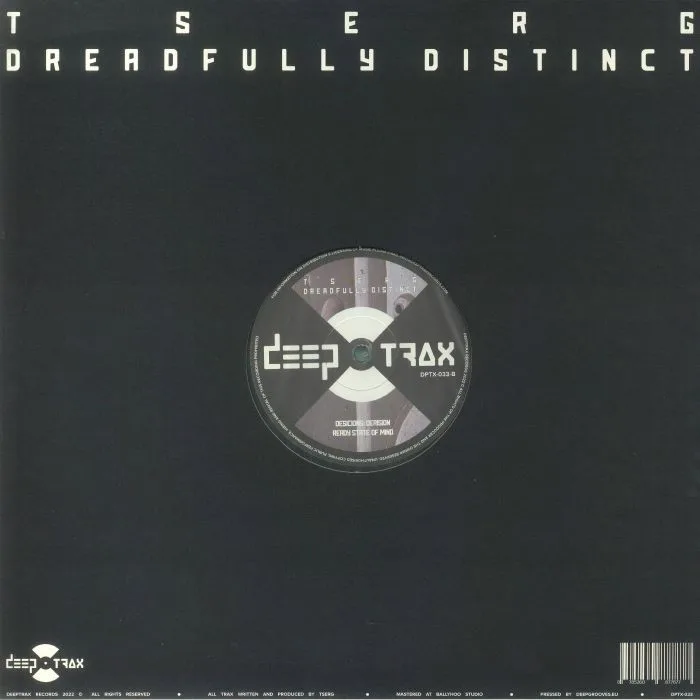 Обратная сторона обложки — TSERG — Dreadfully Distinct (B-STOCK)