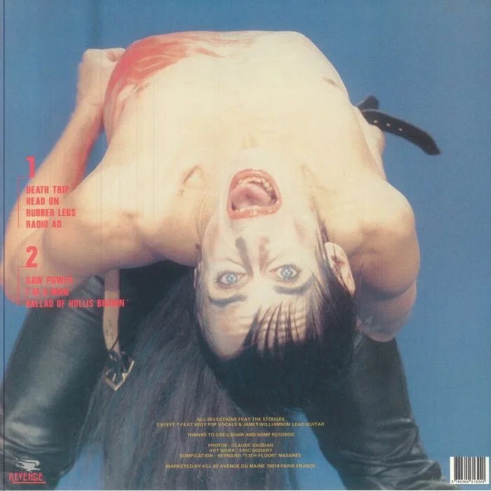 Back cover — IGGY & THE STOOGES — Death Trip