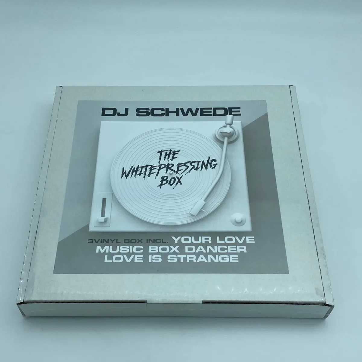 DJ SCHWEDE — The Whitepressing Box LP 3x12" BOXSET