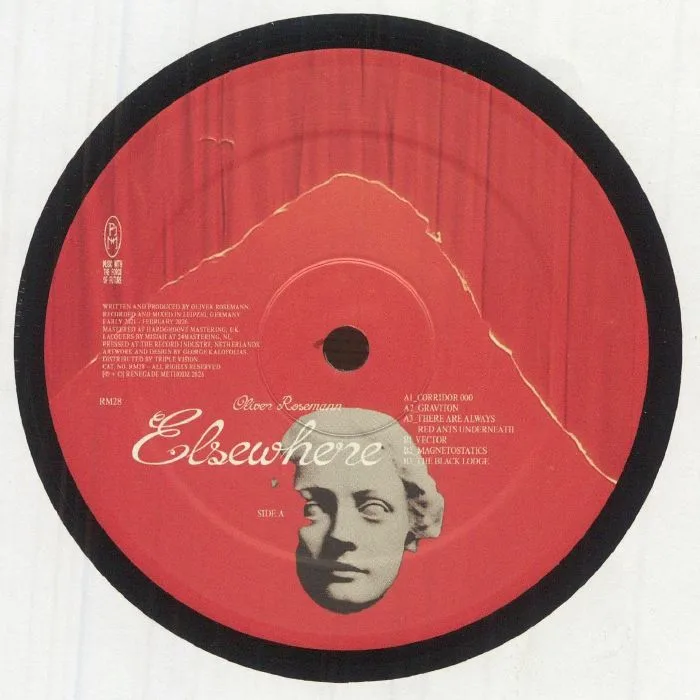 Лицевая сторона обложки — Oliver ROSEMANN — Elsewere