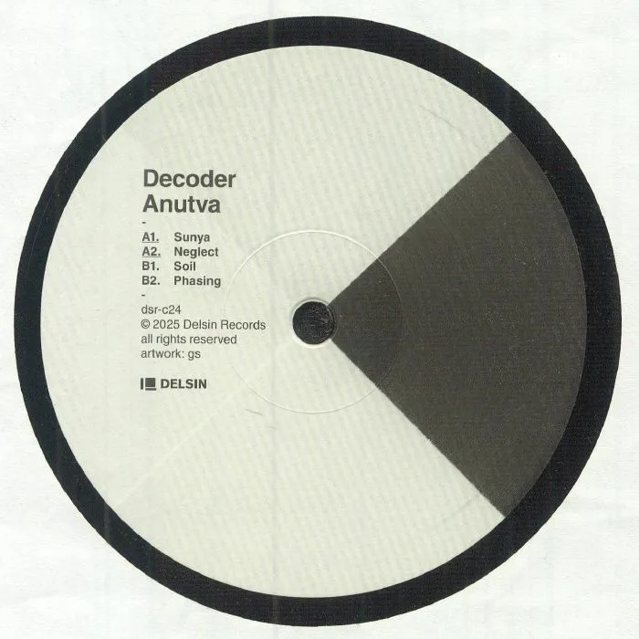 Лицевая сторона обложки — DECODER — Anutva