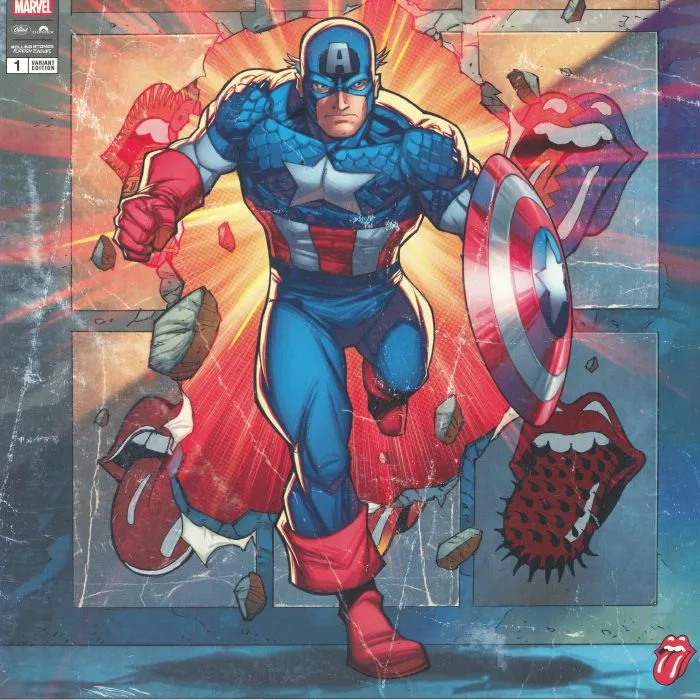 The ROLLING STONES — Foreign Tongues: Captain America (Marvel Collector's Series)
