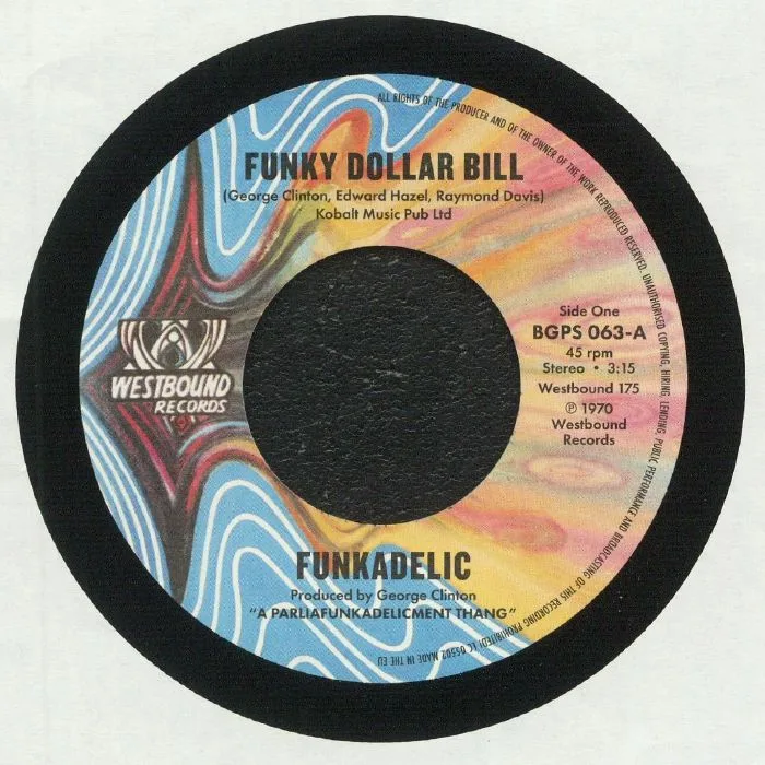 Front cover — FUNKADELIC — Funky Dollar Bill