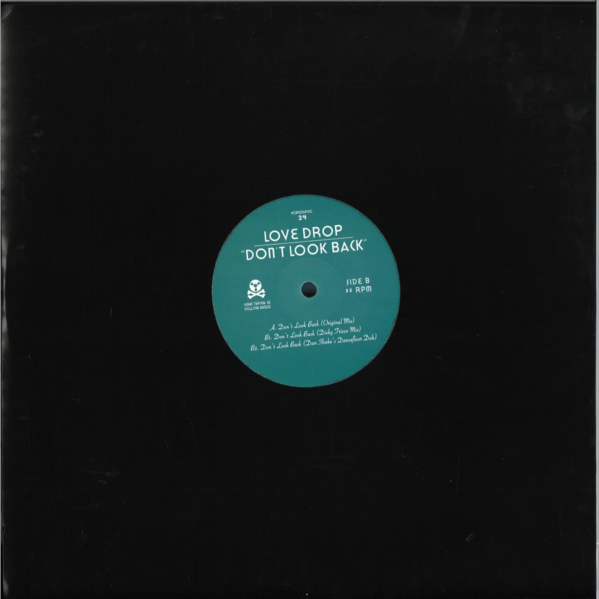 Back cover — Love Drop — Don't Look Back