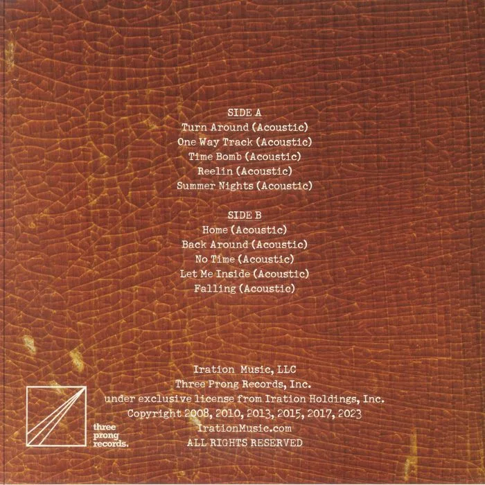 Back cover — IRATION — Double Up (reissue)
