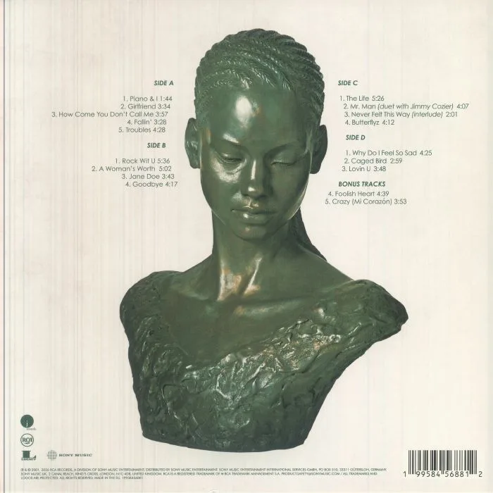 Back cover — Alicia KEYS — Songs In A Minor (25th Anniversary Edition)