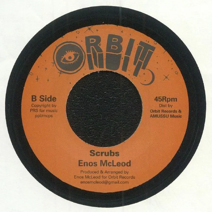 Back cover — Enos McLEOD — Prisoner Of Love