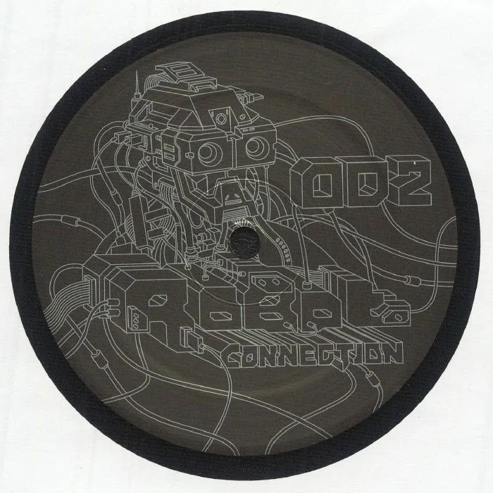 Front cover — LARIONOV / SERGEY TIMOSHOV / TESLASONIC / OLE MIC ODD — Robot Connection #002