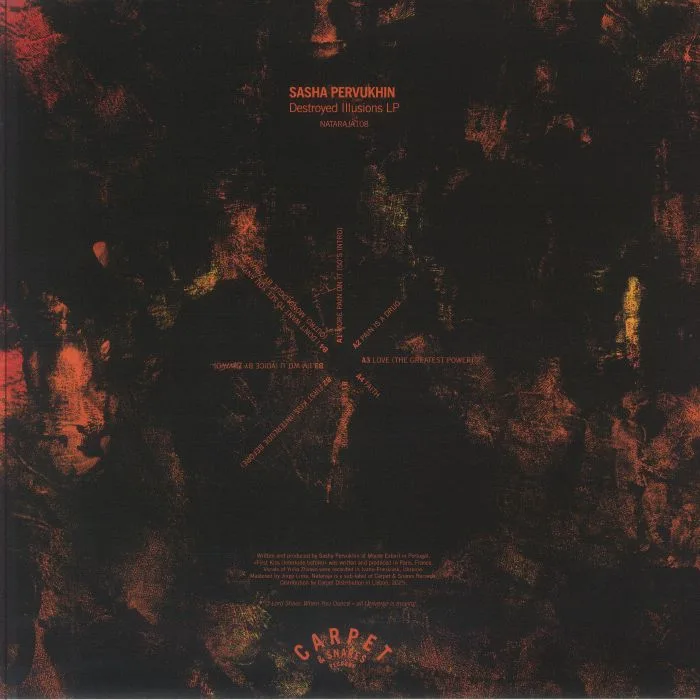 Back cover — Sasha PERVUKHIN — Destroyed Illusions LP