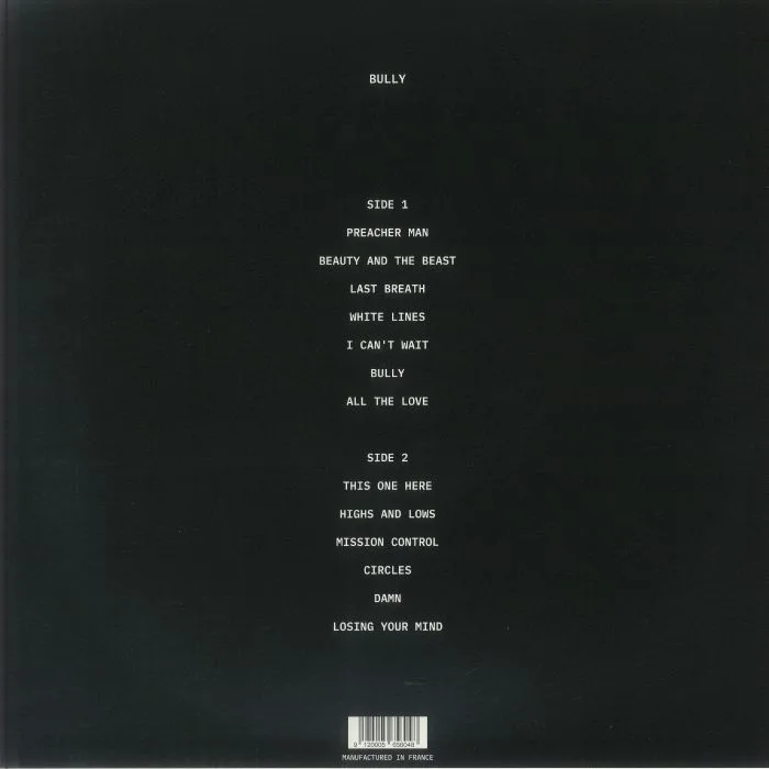 Back cover — YE aka KANYE WEST — Bully