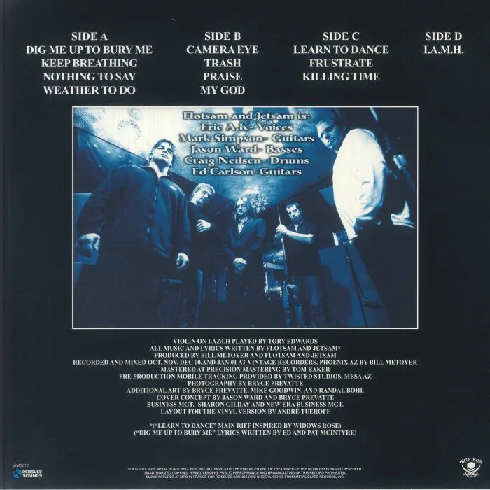 Back cover — FLOTSAM & JETSAM — My God (reissue)