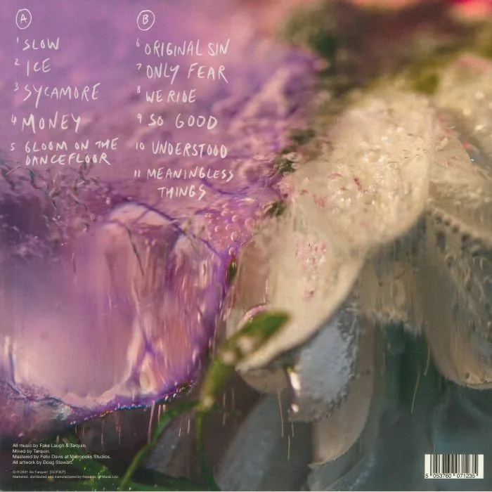 Back cover — FAKE LAUGH / TARQUIN — Fake Laugh & Tarquin