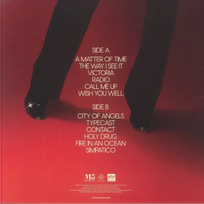 Back cover — Ollie WRIDE — Pressure Point
