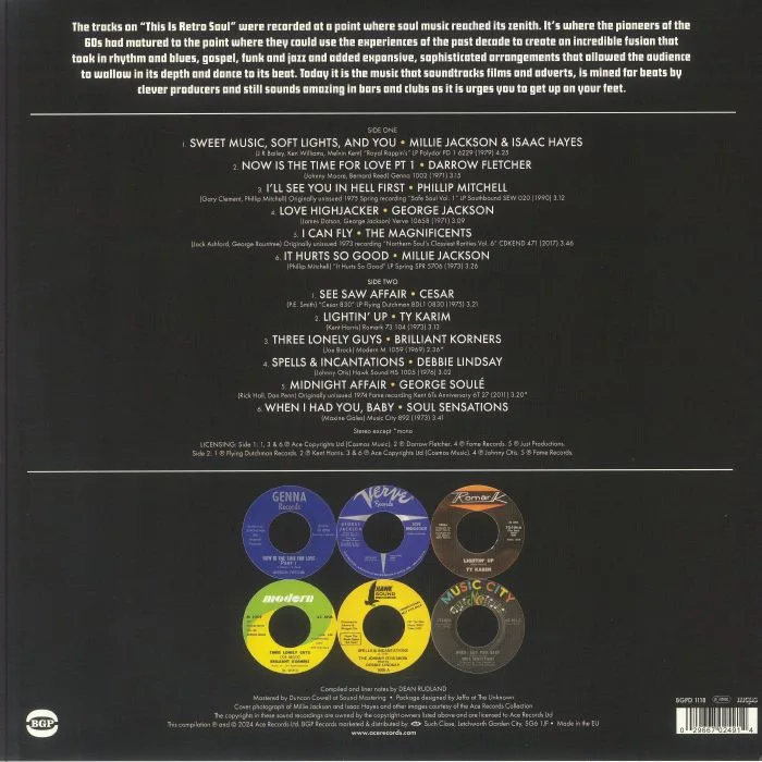 Обратная сторона обложки — VARIOUS — This Is Retro Soul 1969-1979