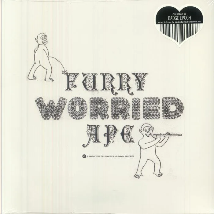Front cover — BADGE EPOCH — Furry Worried Ape