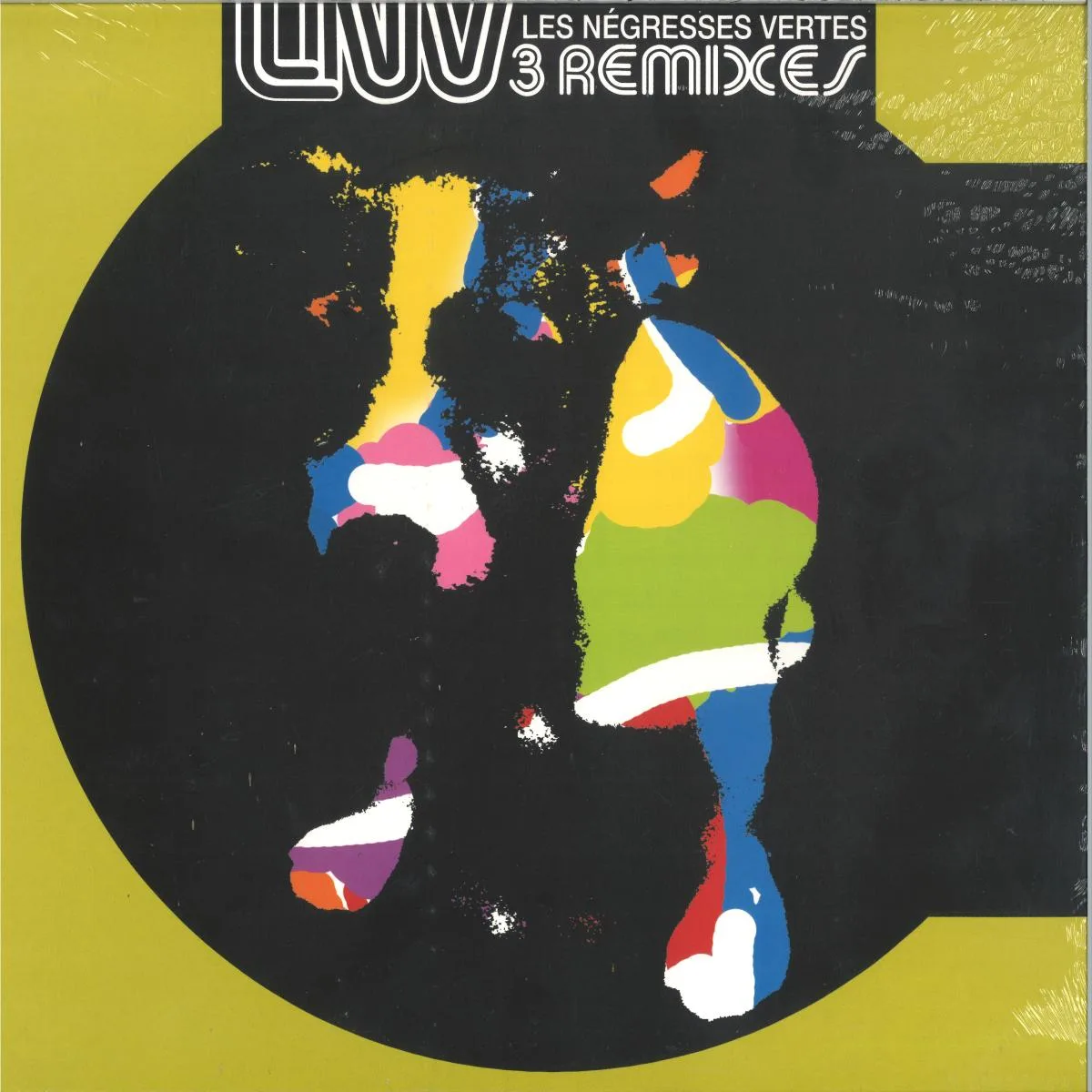 Лицевая сторона обложки — Various — Les Negresses Vertes 3 Remixes LP 3x12"