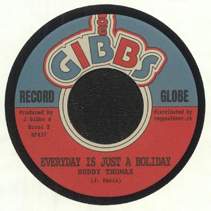 Back cover — Ruddy THOMAS / JOE GIBBS & THE PROFESSIONALS — Everyday Is Just A Holiday