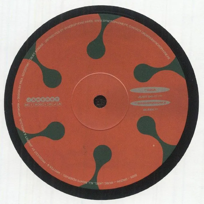 Front cover — JANERET / MIROLOJA — Gaia EP