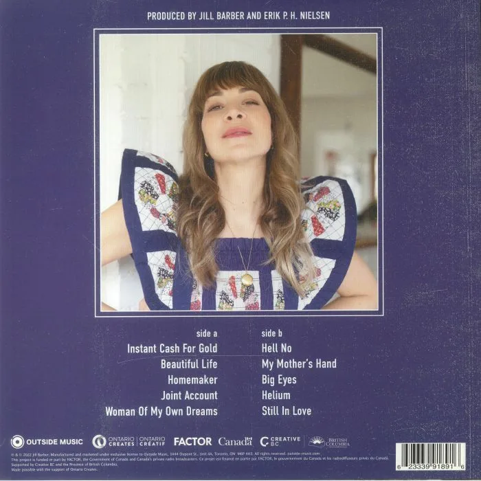 Back cover — Jill BARBER — Homemaker