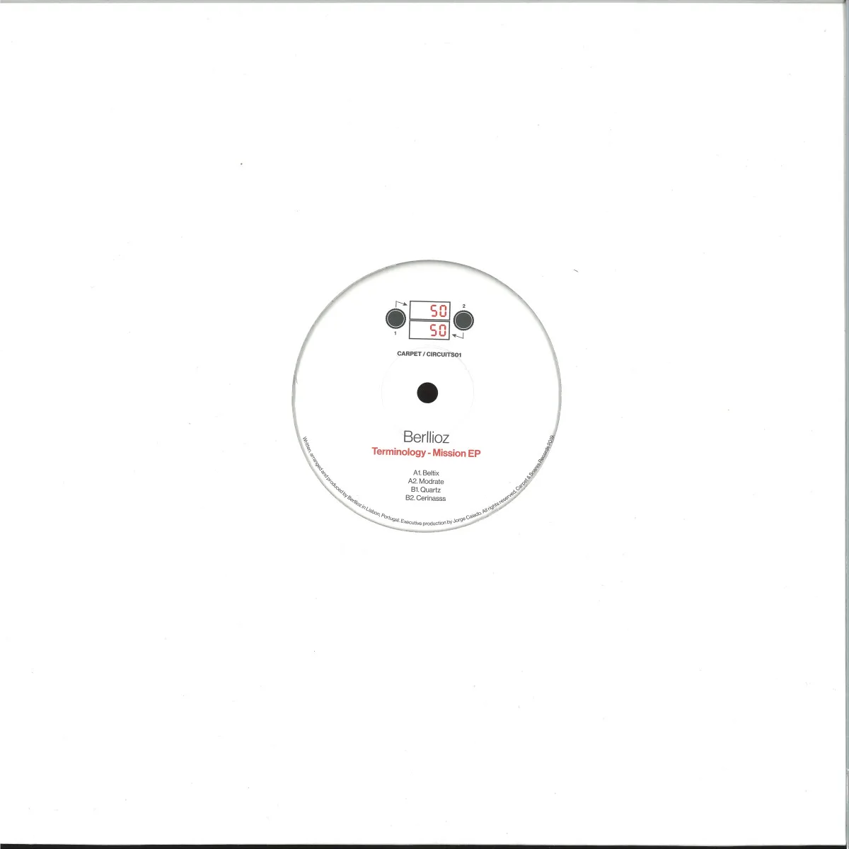 Back cover — Berllioz — Terminology-Mission EP
