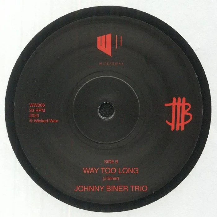 Front cover — JOHNNY BINER TRIO — Don't Ask Me