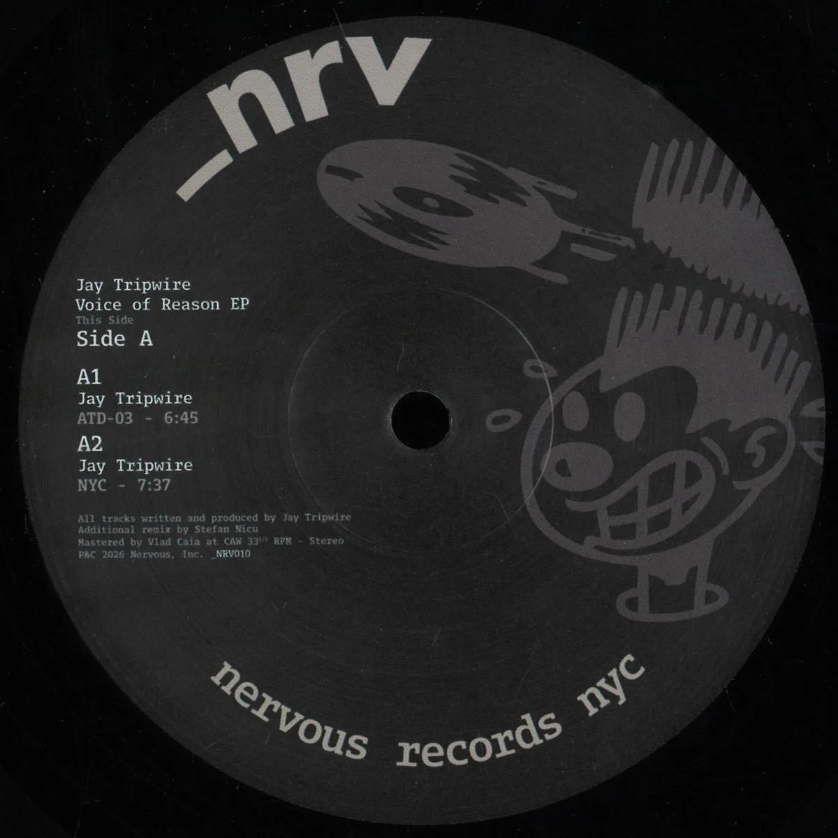 Front cover — Jay Tripwire — Voice Of Reason EP