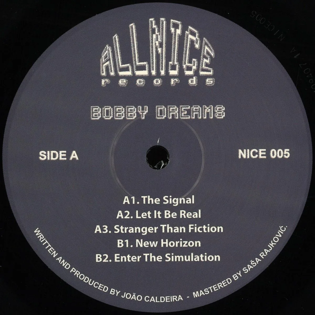 Front cover — Bobby Dreams — The Signal