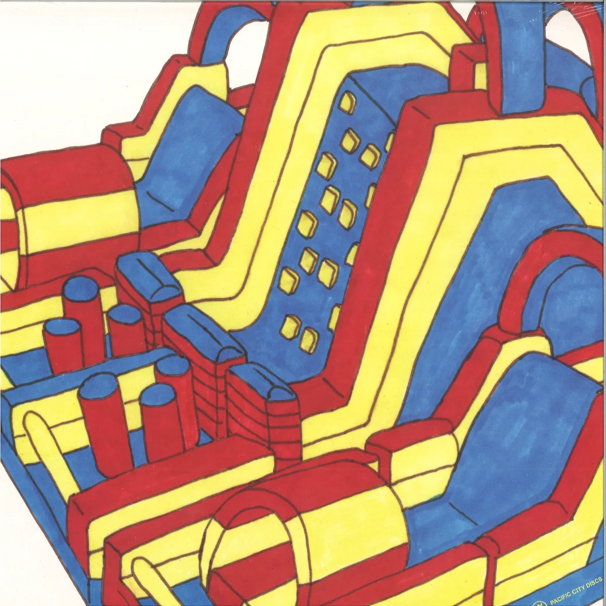 Back cover — Roope Eronen — Inflatable World’ LP