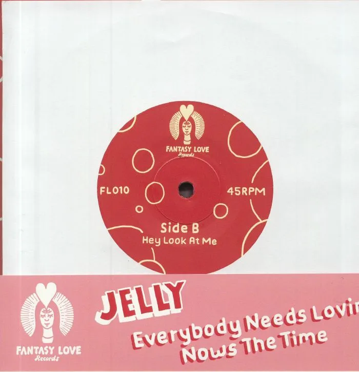 Back cover — JELLY — Everybody Needs Lovin Nows The Time