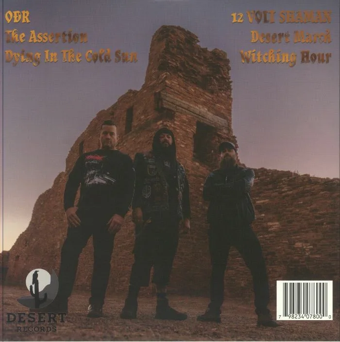 Back cover — RED MESA — Partial Distortions