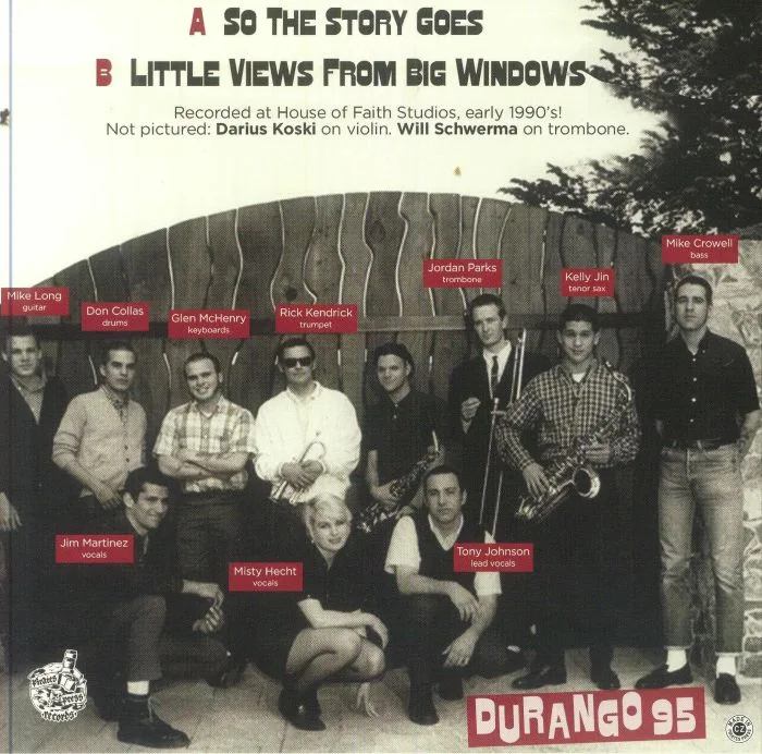 Back cover — DURANGO 95 / BOOTS N BOOZE — Boots N Booze Volume 5