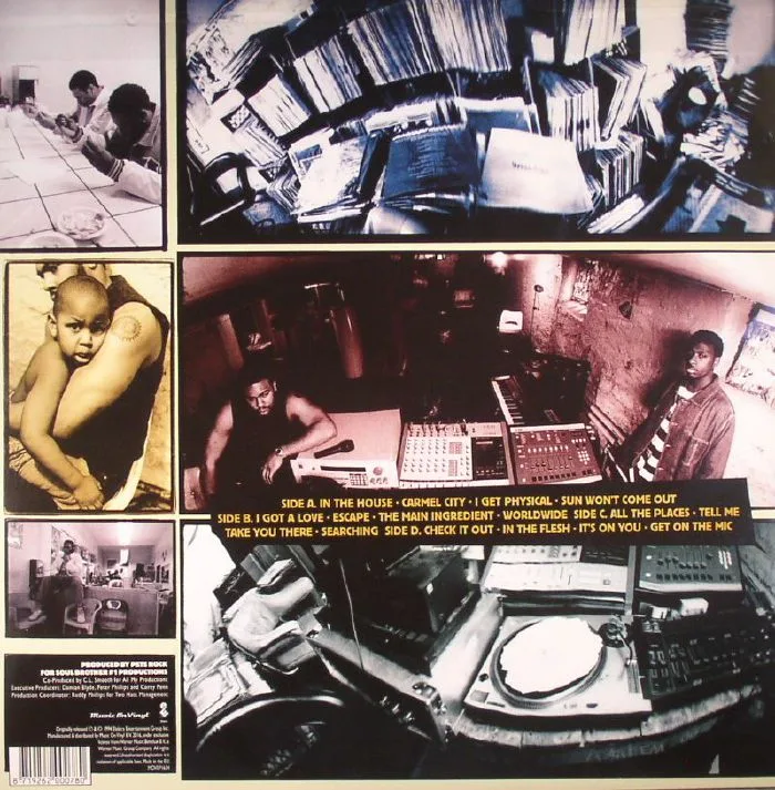 Back cover — Pete ROCK & CL SMOOTH — The Main Ingredient