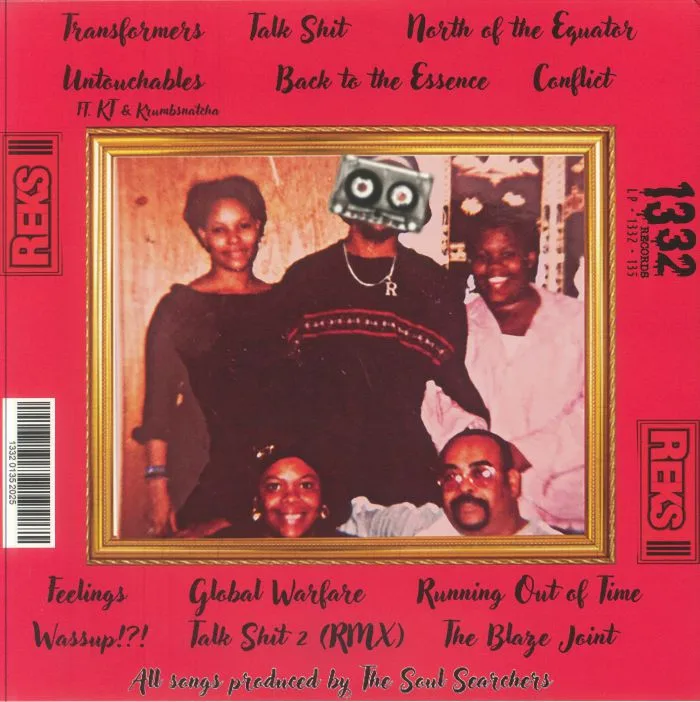 Back cover — REKS — Along Came The Demo